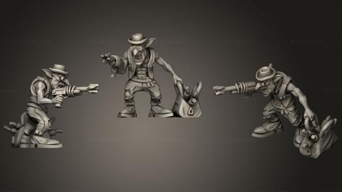 Military figurines (Slave 2, STKW_1822) 3D models for cnc